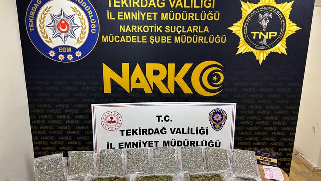 Tekirdağ'da uyuşturucu ele geçirilen tırın sürücüsü tutuklandı