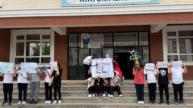 Kahramankazan'da öğrenciler e- Twinning projesine katıldı