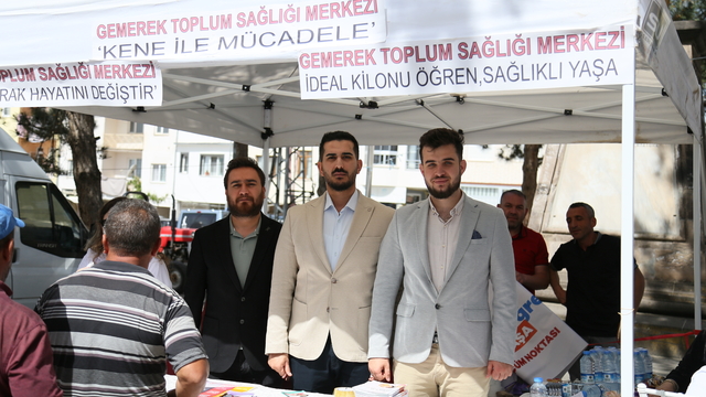 Gemerek'te Toplum Sağlığı Merkez'i standı kuruldu