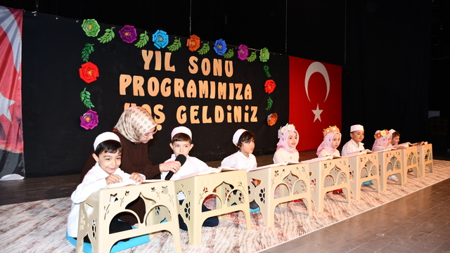 Gülnar'da Kur'an kursu öğrencileri için yıl sonu etkinliği düzenlendi