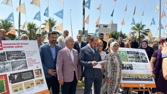 Antalya ve çevre illerdeki AK Parti teşkilatları 27 Mayıs darbesini kınadı
