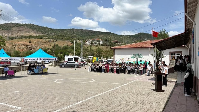 Bayat'ta "Sağlıklı Çocuk Sağlıklı Gelecek" programı hayata geçirildi