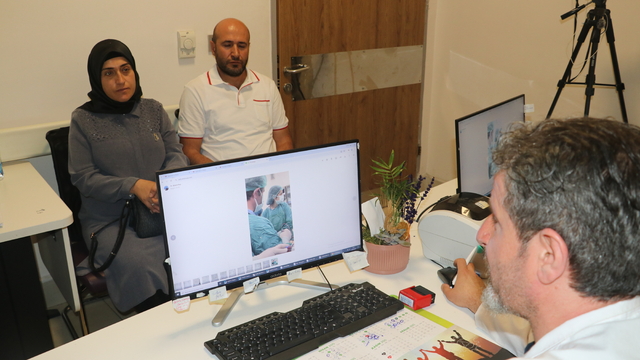 Batman'da anne karnında anemi teşhisi konulan bebeğe kan nakli yapıldı