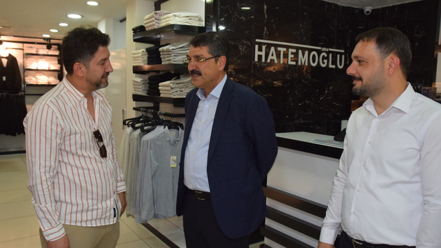 AK Parti Batman Milletvekili Nasıroğlu esnafı ziyaret etti