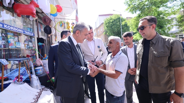 Mardin Valisi Akkoyun Mazıdağı ilçesinde ziyaretlerde bulundu