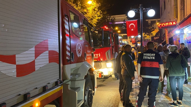 Yozgat'ta kafede çıkan yangın söndürüldü