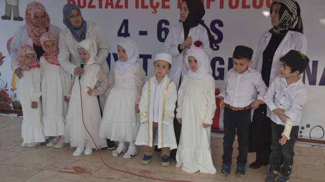 Bozyazı'da Kur'an kursu öğrencileri için yıl sonu etkinliği düzenlendi