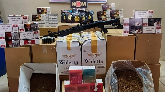 Tekirdağ'da 248 bin makaron ele geçirildi