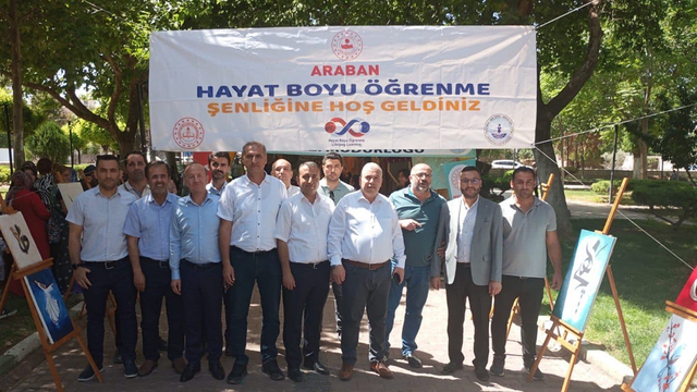 Araban'da "Hayat boyu öğrenme şenlikleri" başladı