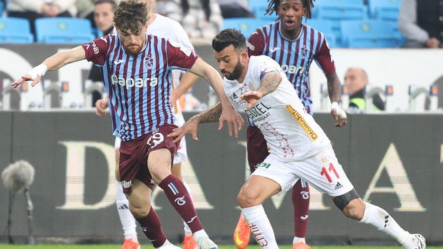 Trabzonspor ile Antalyaspor 58'inci randevuda