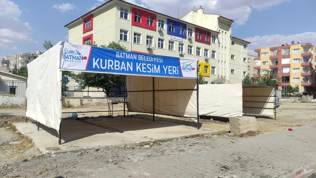 Batman'da kurban satış ve kesim yerleri belirlendi