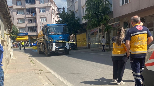 Tekirdağ'da vidanjörün çarptığı kadın öldü