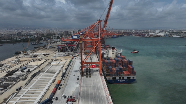 Mersin Uluslararası Limanı Genişleme Projesi'nin ilk etabının açılışı yapıldı