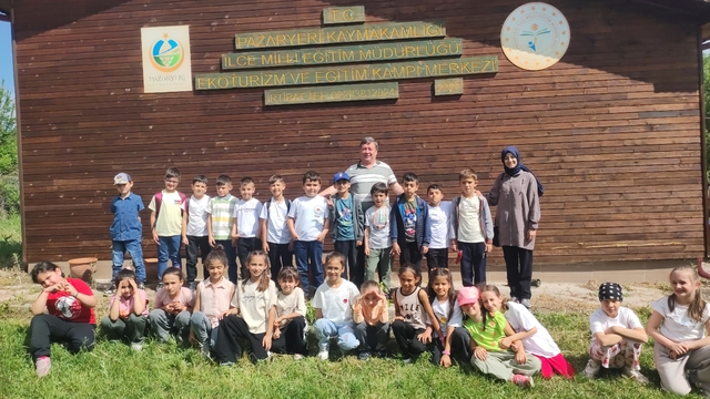 Pazaryeri ilçesinde çocuklar çömlek yapımını öğrendi