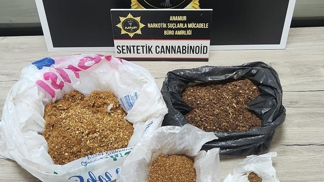 Anamur'da uyuşturucu operasyonunda yakalanan zanlı tutuklandı