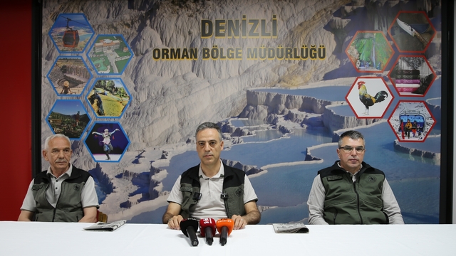 Denizli'de orman yangınlarıyla mücadele ve alınan tedbirler değerlendirildi