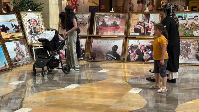 Şanlıurfa'da jandarma teşkilatının kuruluş yıl dönümü kapsamında fotoğraf sergisi açıldı