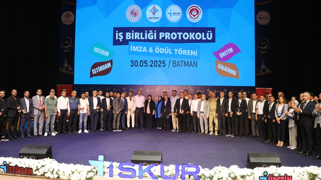 Batman'da "Yatırım ve İstihdam Ödülleri" sahiplerini buldu