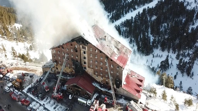 Grand Kartal Otel'de 78 kişinin yaşamını yitirdiği yangın faciasının iddianamesi kabul edildi