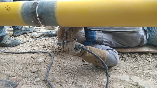 Dikmen'de doğal gaz hat döşeme çalışmalarına başlandı