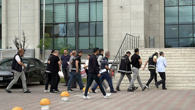 Kırıkkale'deki "irtikap" soruşturmasında yakalanan 12 şüpheliden 5'i tutuklandı
