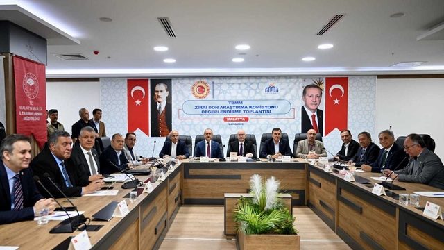 TBMM Zirai Don Araştırma Komisyonu heyeti, Malatya'da