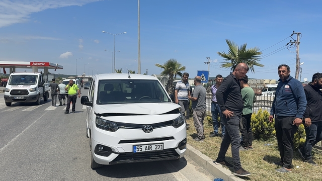 Samsun'da hafif ticari aracın çarptığı bisiklet sürücüsü öldü