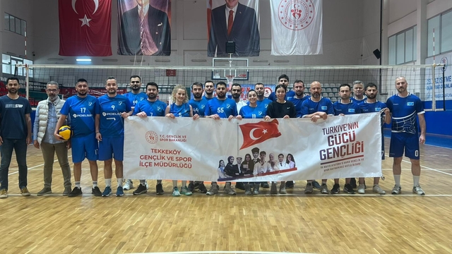 Samsun'da OSB Voleybol Ligi düzenlendi