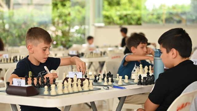 Kumluca'da satranç turnuvası düzenlendi