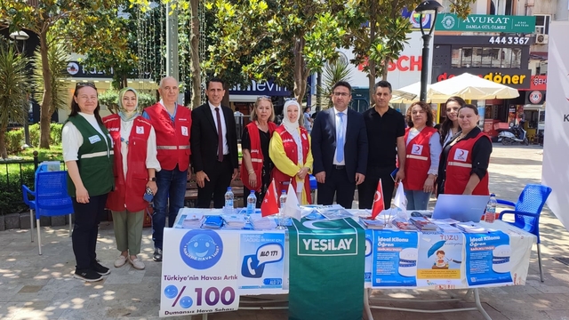 Manisa'da "Dünya Tütünsüz Günü" etkinliği yapıldı