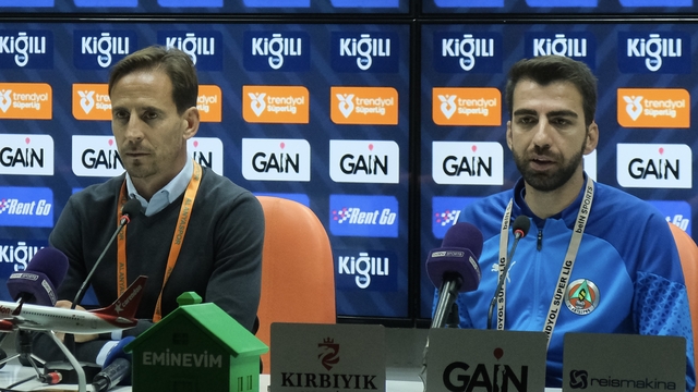 Alanyaspor - Sivasspor maçının ardından