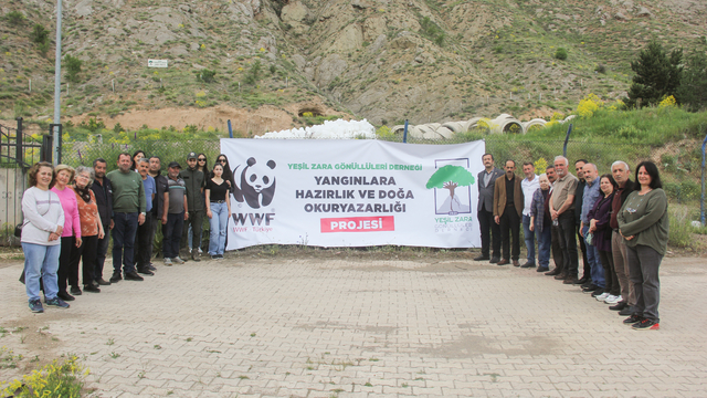 Zara'da "Yangınlara Hazırlık ve Doğa Okuryazarlığı" eğitim programı düzenlendi