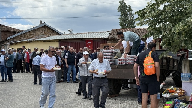 Çan'da geleneksel köy hayrına 3 bin kişi katıldı