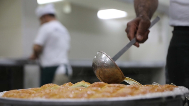 Gaziantep'te baklavacıların bayram telaşı