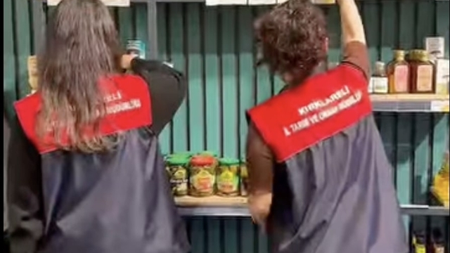 Kırklareli'nde bayram öncesi gıda işletmeleri denetlendi