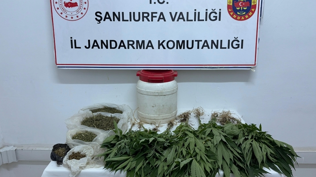 Şanlıurfa'da uyuşturucu operasyonunda 1 şüpheli yakalandı
