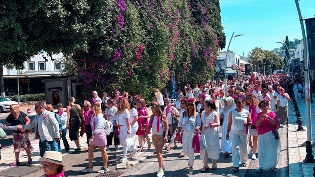Bodrum'da "Begonvil Festivali" düzenlendi