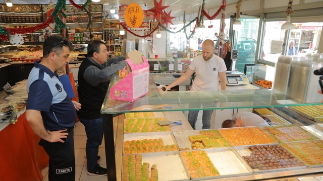 Edirne'de zabıta Kurban Bayramı öncesi denetim yaptı