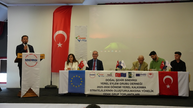 Sındırgı'da sürdürülebilir kalkınma için odak grup toplantısı düzenlendi