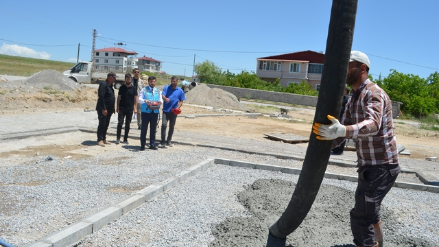 Adilcevaz'da yeni sosyal yaşam alanı inşa ediliyor