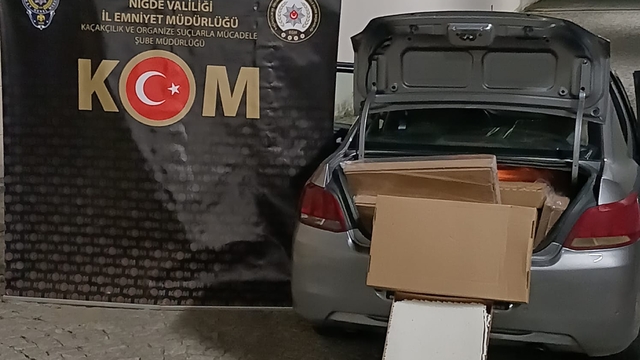 Niğde'de kaçakçılık operasyonunda 5 şüpheli yakalandı