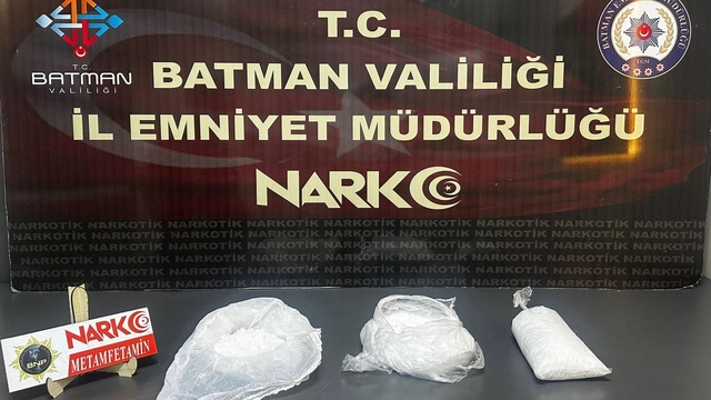 Batman'da uyuşturucu operasyonunda yakalanan 2 şüpheli tutuklandı