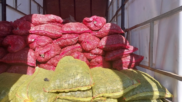 Anadolu Otoyolu'nda durdurulan kamyonette kaçak avlanan 5,4 ton midye ele geçirildi