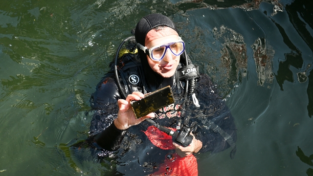Çanakkale'de deniz dibinden çıkarılan atıklar sergilendi