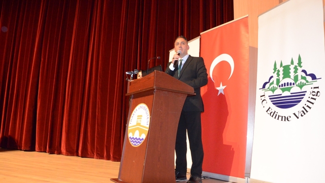 Edirne'de "Aile Yılı" söyleşisi düzenlendi