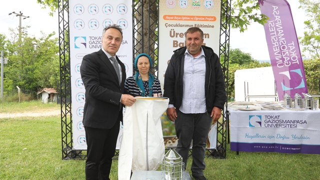 TOGÜ'de "Çocuklarımın Eğitimine Ürettiğim Balımla Destek Olacağım" projesi