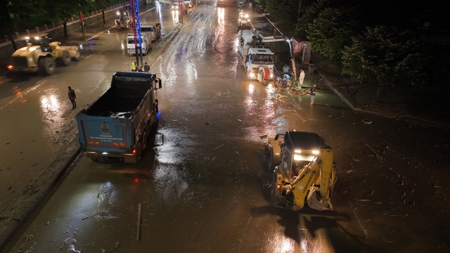 Trabzon'da sağanak; 1 kişi kayıp (6)