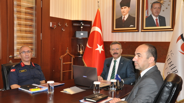 Eskişehir'de "İl Güvenlik ve Asayiş Koordinasyon Toplantısı" yapıldı