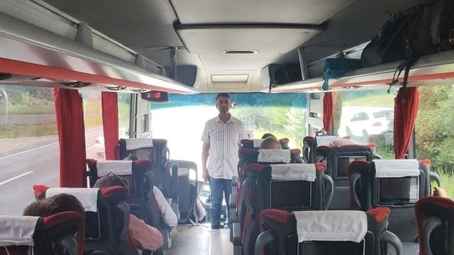 Beyşehir'de jandarma ekipleri trafik denetimi gerçekleştirdi