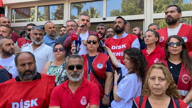 İzmir'de işçilerin grevi 7'nci gününde (2)